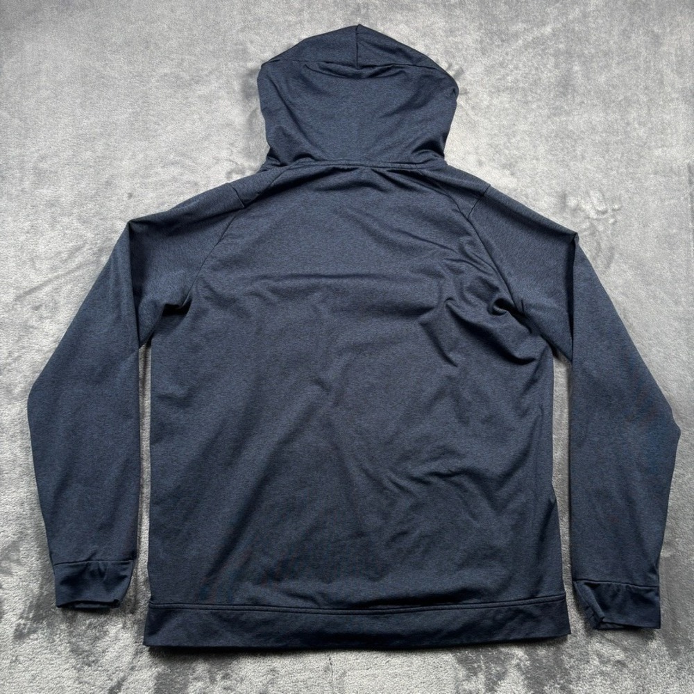 UNRL Crossover Hoodie II Mens Large Blue Performance Tech Stretch Pullover - Picture 4 of 12